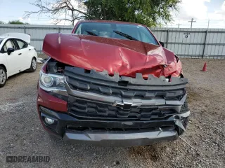 2021 Chevrolet Colorado 2WD Z71 with VIN 1GCGSDEN8M1222192, listed as a Copart auction lot 67338574 with 77,941 mi miles and Salvage Title. Bid and sale history available at carsss.com. Image 5.