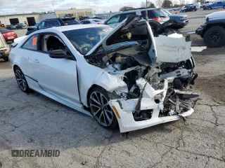 2018 Cadillac ATS-V with VIN 1G6AL1RY8J0162943, listed as a Copart auction lot 79599824 with Not Provided miles and Salvage Title. Bid and sale history available at carsss.com. Image 4.