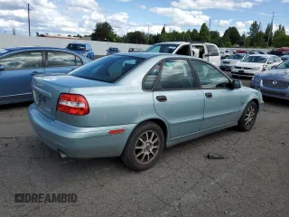2003 Volvo S40 with VIN YV1VS295X3F949545, listed as a Copart auction lot 56421374 with 123,142 mi miles and Salvage Title. Bid and sale history available at carsss.com. Image 3.