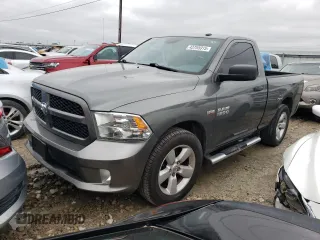 2013 Ram 1500 Express z VIN 3C6JR6AT5DG545190, wystawiony jako Copart lot #43755915 z przebiegiem 184 313 mil mil oraz Czysty tytuł • Clean title. Historia ofert i sprzedaży dostępna na DreamBid. Obrazek 1.