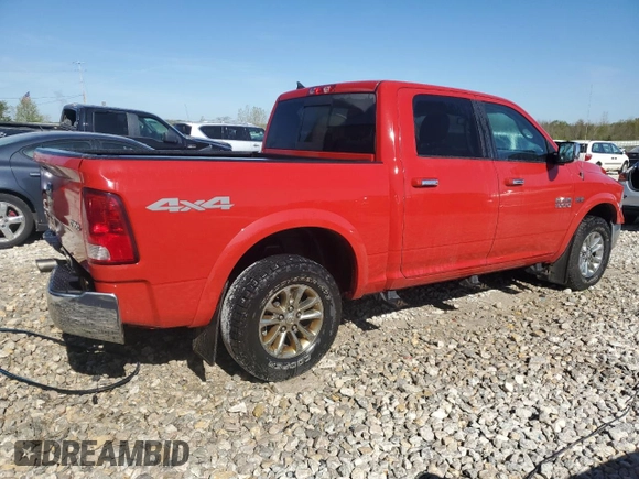 2018 Ram 1500 Big Horn with VIN 1C6RR7LTXJS167989, listed as a Copart auction lot 56012885 with 106,623 mi miles and Clean title. Bid and sale history available at DreamBid. Image 3.