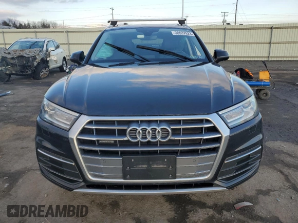 2020 Audi Q5 Premium with VIN WA1ANAFY9L2040511, listed as a Copart auction lot 38637823 with 66,149 mi miles. Bid and sale history available at carsss.com. Image 5.