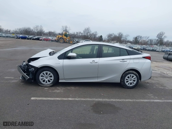 2022 Toyota Prius L Eco with VIN JTDKAMFU5N3189161, listed as a IAAI auction lot 41666463 with 41,398 mi miles. Bid and sale history available at carsss.com. Image 15.