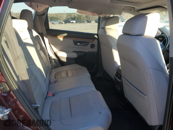 2017 Honda CR-V Touring with VIN 5J6RW1H91HL015447, listed as a Copart auction lot 49763585 with 116,158 mi miles and Salvage Title. Bid and sale history available at carsss.com. Image 11.
