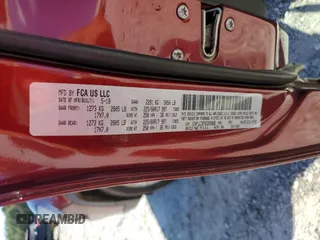 2019 Jeep Cherokee Latitude with VIN 1C4PJLCB7KD205885, listed as a Copart auction lot 58077555 with 188,034 mi miles and Salvage title. Bid and sale history available at DreamBid. Image 14.