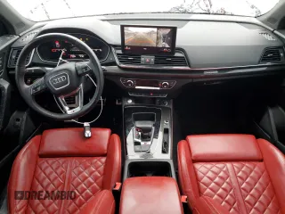 2021 Audi SQ5 Premium Plus with VIN WA1B4AFY2M2035496, listed as a Copart auction lot 79414574 with 58,326 mi miles and Salvage Title. Bid and sale history available at carsss.com. Image 8.