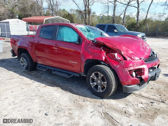2016 Chevrolet Colorado 2WD Z71 with VIN 1GCGSDE30G1361834, listed as a IAAI auction lot 41729003 with 1 mi miles. Bid and sale history available at carsss.com. Image 1.