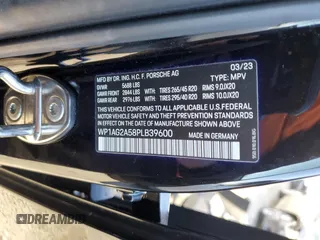 2023 Porsche Macan S с VIN WP1AG2A58PLB39600, выставлен на аукционе Copart как лот 42609675 с пробегом 23 431 миль миль и Списание • Salvage title. История ставок и продаж доступна на DreamBid. Изображение 13.