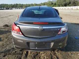 2011 Buick Regal CXL Turbo TO3 with VIN W04GX5GV7B1118109, listed as a Copart auction lot 69244084 with 153,251 mi miles and Salvage Title. Bid and sale history available at carsss.com. Image 6.
