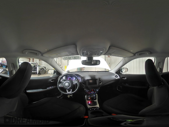 2019 Jeep Compass Sport with VIN 3C4NJDAB2KT598513, listed as a Copart auction lot 83871674 with 65,193 mi miles and Salvage title. Bid and sale history available at DreamBid. Image 15.