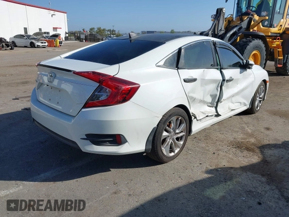 2017 Honda Civic Sedan EX-L with VIN 2HGFC1F71HH636172, listed as a IAAI auction lot 38464968 with 74,030 mi miles. Bid and sale history available at carsss.com. Image 4.