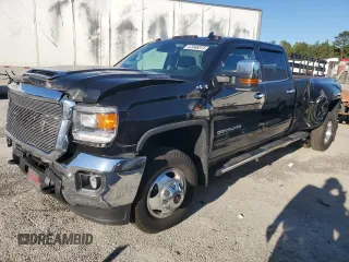 2016 GMC Sierra 3500HD Denali z VIN 1GT42YE84GF180390, wystawiony jako Copart lot #47046815 z przebiegiem 885 857 mil mil oraz Szkoda całkowita • Salvage title. Historia ofert i sprzedaży dostępna na DreamBid. Obrazek 1.