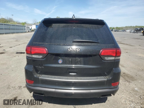 2021 Jeep Grand Cherokee High Altitude with VIN 1C4RJFCG7MC598107, listed as a Copart auction lot 53975805 with 68,740 mi miles and Salvage title. Bid and sale history available at DreamBid. Image 6.