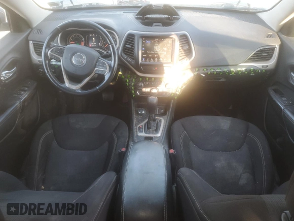 2015 Jeep Cherokee North with VIN 1C4PJMCS3FW600663, listed as a Copart auction lot 82230624 with 143,121 mi miles and Salvage Title. Bid and sale history available at carsss.com. Image 8.