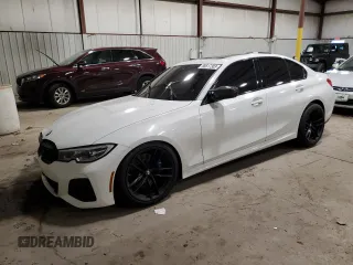 2020 BMW 3 Series M340i xDrive with VIN WBA5U9C06LA380967, listed as a Copart auction lot 68617303 with Not Provided miles and Salvage Title. Bid and sale history available at DreamBid. Image 1.