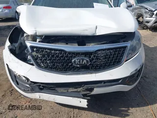 2015 Kia Sportage LX with VIN KNDPB3AC3F7742718, listed as a IAAI auction lot 41877257 with 215,101 mi miles and . Bid and sale history available at carsss.com. Image 18.