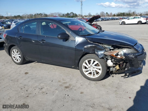 2012 Mazda Mazda3 i Touring with VIN JM1BL1V79C1531109, listed as a Copart auction lot 50721685 with 145,679 mi miles and Salvage Title. Bid and sale history available at carsss.com. Image 4.