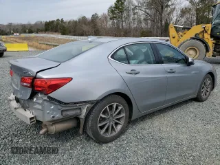 2019 Acura TLX with VIN 19UUB1F39KA002198, listed as a Copart auction lot 48315155 with 74,314 mi miles and Salvage Title. Bid and sale history available at carsss.com. Image 3.