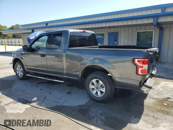 2019 Ford F-150 XL with VIN 1FTEX1CB7KFC26525, listed as a Copart auction lot 55220135 with 59,337 mi miles and Non repairable. Bid and sale history available at DreamBid. Image 2.