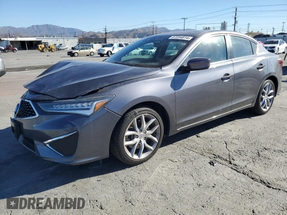 2022 Acura ILX with VIN 19UDE2F32NA001301, listed as a Copart auction lot 87254814 with 39,553 mi miles and Salvage Title. Bid and sale history available at DreamBid. Image 1.