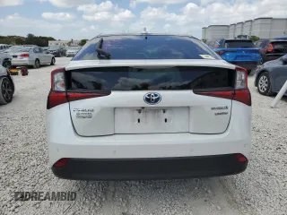 2022 Toyota Prius L Eco with VIN JTDKAMFU6N3161241, listed as a Copart auction lot 54227465 with 89,929 mi miles and Non Repairable. Bid and sale history available at DreamBid. Image 6.