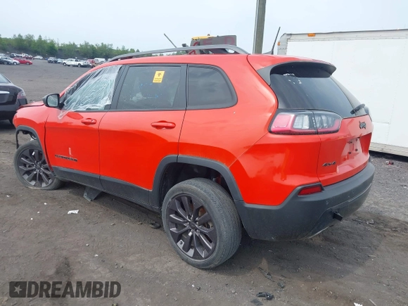 2021 Jeep Cherokee Latitude Lux with VIN 1C4PJMMX0MD156726, listed as a IAAI auction lot 42511843 with 32,353 mi miles and . Bid and sale history available at DreamBid. Image 3.