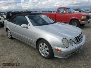 2001 Mercedes-Benz CLK-Class 3.2L with VIN WDBLK65G41T076173, listed as a Copart auction lot 46253745 with 175,868 mi miles and Clean Title. Bid and sale history available at carsss.com. Image 4.