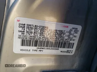 2005 Mitsubishi Montero Limited z VIN JA4MW51S65J000349, wystawiony jako Copart lot #77456554 z przebiegiem 173 334 mil mil oraz Szkoda całkowita • Salvage title. Historia ofert i sprzedaży dostępna na DreamBid. Obrazek 15.