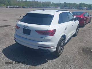 2023 Audi Q3 S line Premium Plus with VIN WA1EECF36P1151143, listed as a IAAI auction lot 42159895 with 15,885 mi miles and . Bid and sale history available at DreamBid. Image 4.