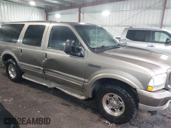 2004 Ford Excursion Eddie Bauer with VIN 1FMNU44P74EA37723, listed as a IAAI auction lot 42109170 with 300,119 mi miles and . Bid and sale history available at DreamBid. Image 6.
