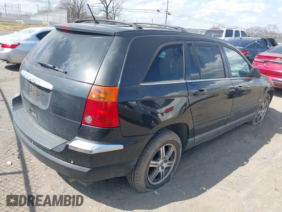 2007 Chrysler Pacifica Touring with VIN 2A8GM68X57R179555, listed as a IAAI auction lot 41795961 with 1 mi miles. Bid and sale history available at carsss.com. Image 4.