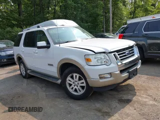 2007 Ford Explorer Eddie Bauer z VIN 1FMEU74E37UB53477, wystawiony jako IAAI lot #42411282 z przebiegiem 140 578 mil mil oraz . Historia ofert i sprzedaży dostępna na DreamBid. Obrazek 1.