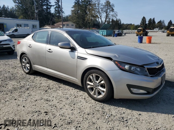 2011 Kia Optima EX z VIN KNAGN4A77B5096621, wystawiony jako Copart lot #53087945 z przebiegiem 189 899 mil mil oraz Szkoda całkowita • Salvage title. Historia ofert i sprzedaży dostępna na DreamBid. Obrazek 4.