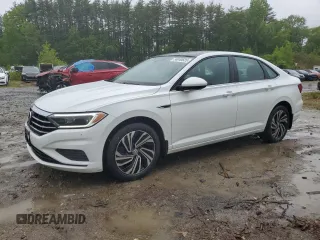 2020 Volkswagen Jetta SEL z VIN 3VWEB7BU3LM029970, wystawiony jako Copart lot #58048625 z przebiegiem 181 399 mil mil oraz Czysty tytuł • Clean title. Historia ofert i sprzedaży dostępna na DreamBid. Obrazek 1.