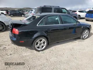 2007 Audi A4 2.0T with VIN WAUAF78E47A060120, listed as a Copart auction lot 51711035 with 108,291 mi miles and Salvage Title. Bid and sale history available at carsss.com. Image 3.