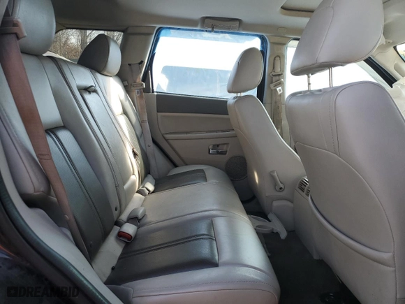 2007 Jeep Grand Cherokee Limited with VIN 1J8HR58P57C614549, listed as a Copart auction lot 48476745 with 0 mi miles and Salvage Title. Bid and sale history available at carsss.com. Image 11.