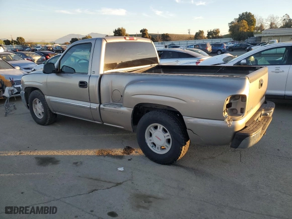 1999 GMC New Sierra 1500 SLE with VIN 1GTEC14T1XZ519751, listed as a Copart auction lot 88065465 with 195,547 mi miles and Salvage Title. Bid and sale history available at carsss.com. Image 2.