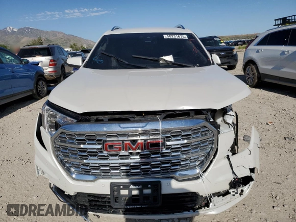 2024 GMC Terrain Denali with VIN 3GKALXEG0RL277097, listed as a Copart auction lot 58231675 with 22,604 mi miles and Clean title. Bid and sale history available at DreamBid. Image 5.