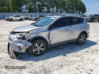 2018 Toyota RAV4 XLE with VIN 2T3WFREV8JW442992, listed as a Copart auction lot 61401245 with 184,099 mi miles and Salvage title. Bid and sale history available at DreamBid. Image 1.