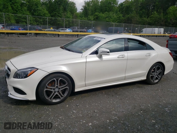 2016 Mercedes-Benz CLS 400 with VIN WDDLJ6HB3GA178742, listed as a Copart auction lot 53030195 with 70,312 mi miles and Salvage title. Bid and sale history available at DreamBid. Image 1.