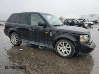 2007 Land Rover Range Rover Sport HSE with VIN SALSF254X7A114793, listed as a Copart auction lot 43034225 with 243,943 mi miles and Salvage title. Bid and sale history available at DreamBid. Image 4.