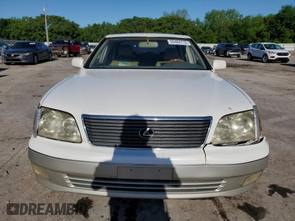 1999 Lexus LS 400 z VIN JT8BH28F8X0141302, wystawiony jako Copart lot #55484715 z przebiegiem 231 728 mil mil oraz Czysty tytuł • Clean title. Historia ofert i sprzedaży dostępna na DreamBid. Obrazek 5.