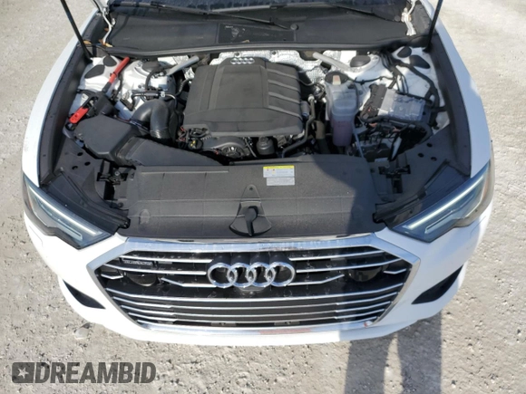2021 Audi A6 Premium Plus with VIN WAUE8AF24MN031836, listed as a Copart auction lot 48122435 with 9,751 mi miles and Non Repairable. Bid and sale history available at carsss.com. Image 11.