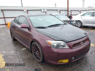 2006 Scion tC with VIN JTKDE177460118730, listed as a IAAI auction lot 41769099 with 238,448 mi miles. Bid and sale history available at carsss.com. Image 1.