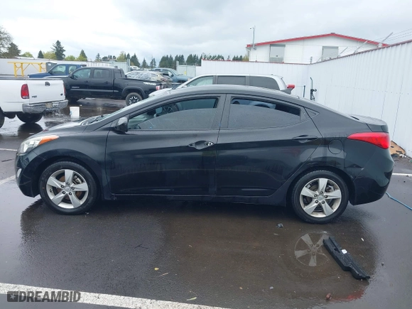 2012 Hyundai Elantra GLS with VIN KMHDH4AE8CU404698, listed as a IAAI auction lot 41988964 with 1 mi miles. Bid and sale history available at carsss.com. Image 14.