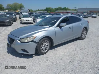2016 Mazda 6 i Sport with VIN JM1GJ1U53G1406818, listed as a IAAI auction lot 41987697 with 160,508 mi miles and . Bid and sale history available at DreamBid. Image 17.