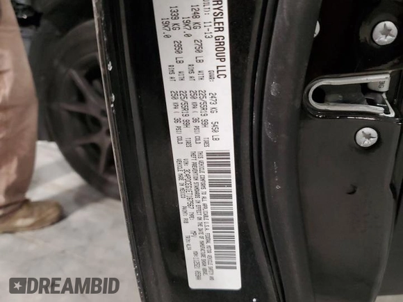 2014 Dodge Journey R/T z VIN 3C4PDCEG1ET167567, wystawiony jako Copart lot #45019695 z przebiegiem 133 095 mil mil oraz Szkoda całkowita • Salvage title. Historia ofert i sprzedaży dostępna na DreamBid. Obrazek 16.