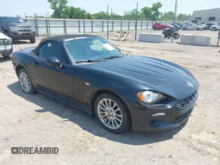 2017 FIAT 124 Spider Lusso with VIN JC1NFAEK2H0122713, listed as a IAAI auction lot 42450392 with 69,953 mi miles and . Bid and sale history available at DreamBid. Image 1.