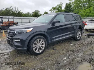 2024 Ford Explorer XLT с VIN 1FMSK8DH6RGA54047, выставлен на аукционе Copart как лот 57439035 с пробегом 8 805 миль миль и Списание • Salvage title. История ставок и продаж доступна на DreamBid. Изображение 1.