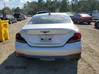 2019 Genesis G70 2.0T Advanced with VIN KMTG64LA7KU019392, listed as a Copart auction lot 73637084 with 85,750 mi miles and Salvage Title. Bid and sale history available at carsss.com. Image 6.